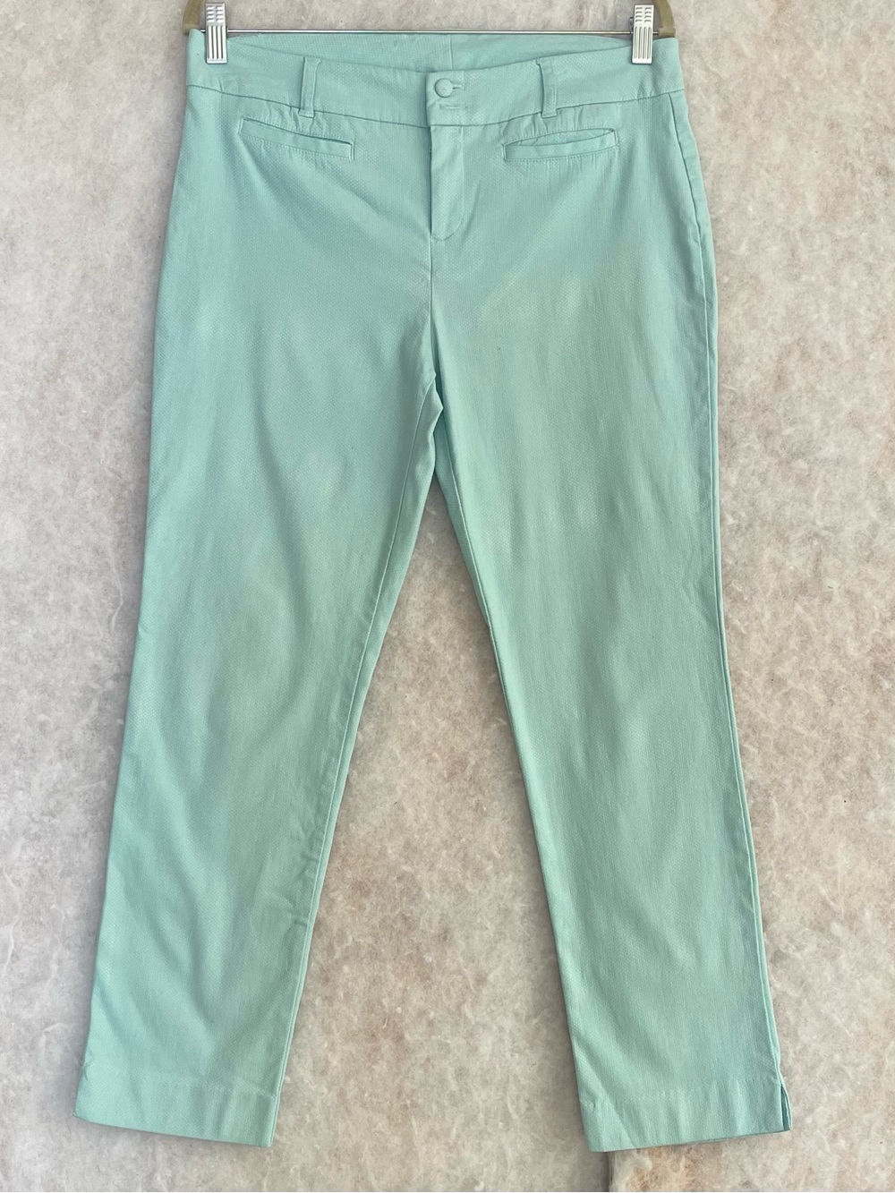 ATTYRE pants Mint Green,film Fit Ankle Pants(SKU756)